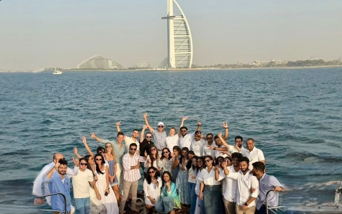 The Peak Group team in the Dubai office